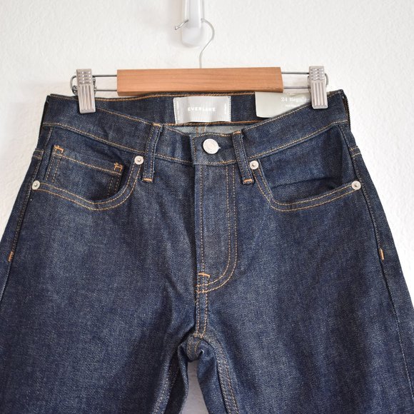 Everlane The Mid-Rise Skinny Jean in Dark Indigo - Picture 8 of 8